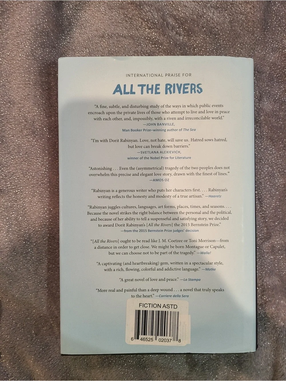 All the Rivers by Dorit Rabinyan Book - Picture 4 of 4